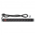 Listwa Zasilająca Rack 1u 9x Gniazd Schuko 4000w