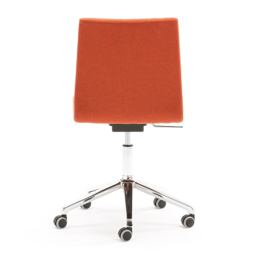 Krzesło konferencyjne PERRY <span>Na kółkach, pomarańczowy</span> AJ Produkty