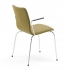 Krzesło konferencyjne OTTAWA <span>Podłokietniki, oliwkowy, chrom</span> AJ Produkty