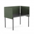 Ścianka biurkowa SPLIT <span>1600x600 mm, zielony</span> AJ Produkty