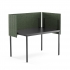 Ścianka biurkowa SPLIT <span>1600x600 mm, zielony</span> AJ Produkty