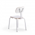 Krzesło szkolne YNGVE <span>4 nogi, biały, biały, 460 mm</span> AJ Produkty