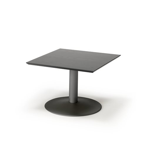 Stolik kawowy, 700x700x500 mm, czarny, czarny AJ Produkty BM