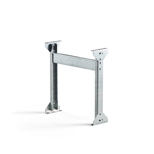 Dodatkowa regulowana podpora do transportera rolkowego, 500 mm AJ Produkty BM